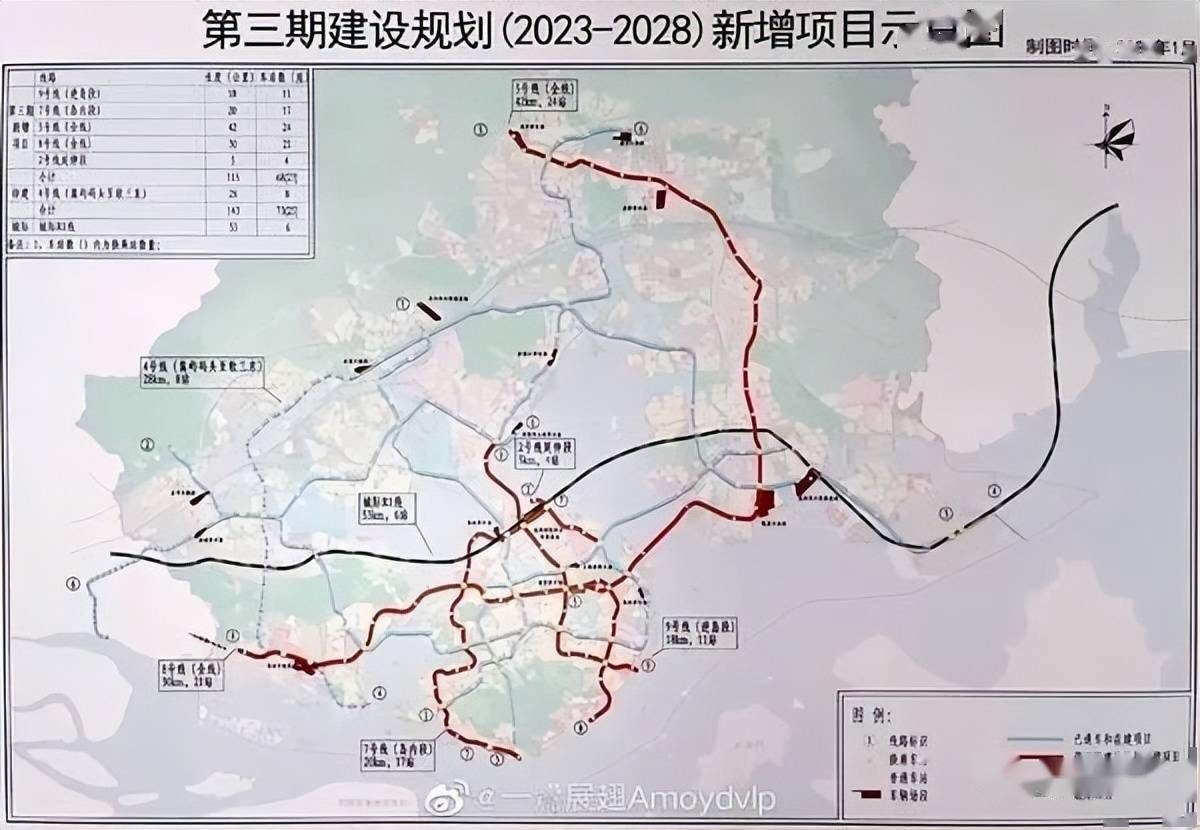 317亿厦门市轨道交通6号线集美至同安段工程可研获批