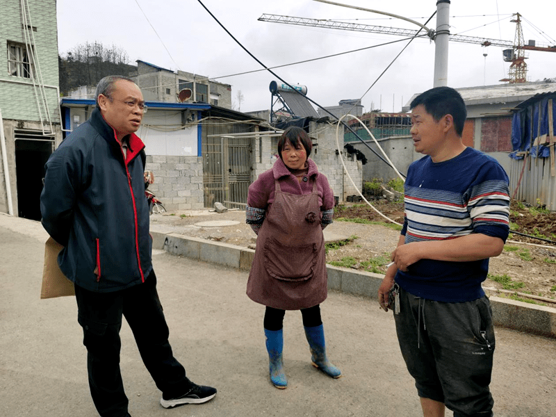 3月23日,貴州省司法警官學校第二走訪組,赴六枝特區新場鄉新場村開展