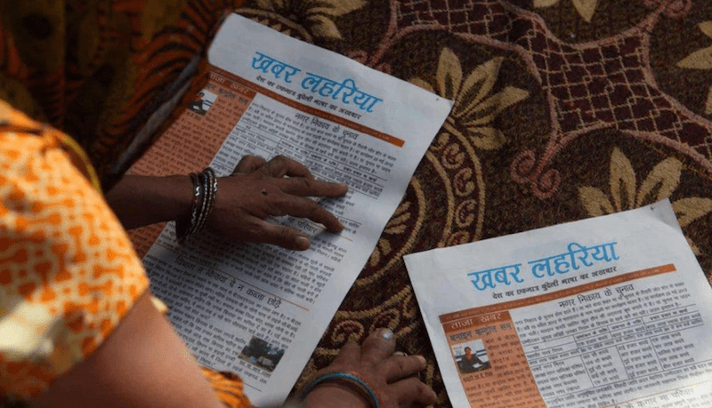 奥斯卡提名作品以火书写走进印度唯一的全女性报纸