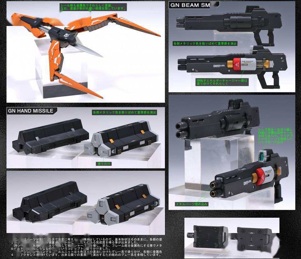 范例|模型制作范例：MG GN-003 主天使高达Ver.Metal Build-Style
