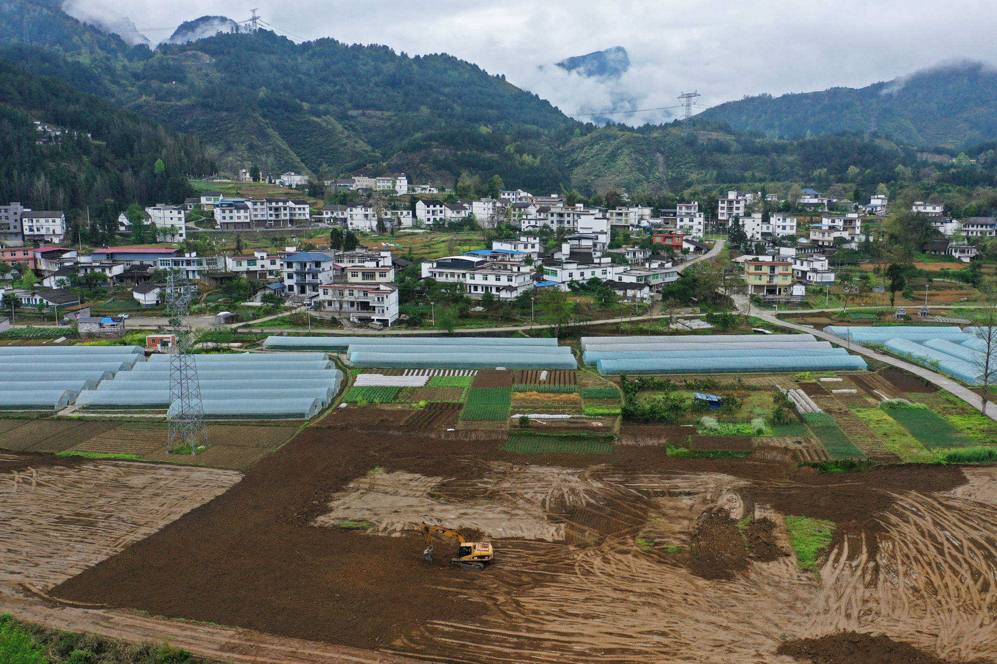 乡村振兴看重庆彭水雨后田园美如画