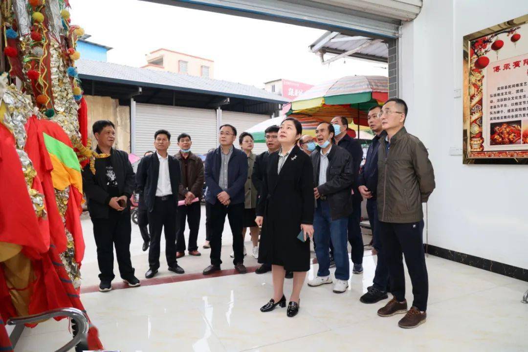 陈尧率调研组开展南宁市宾阳炮龙文化保护条例立法调研