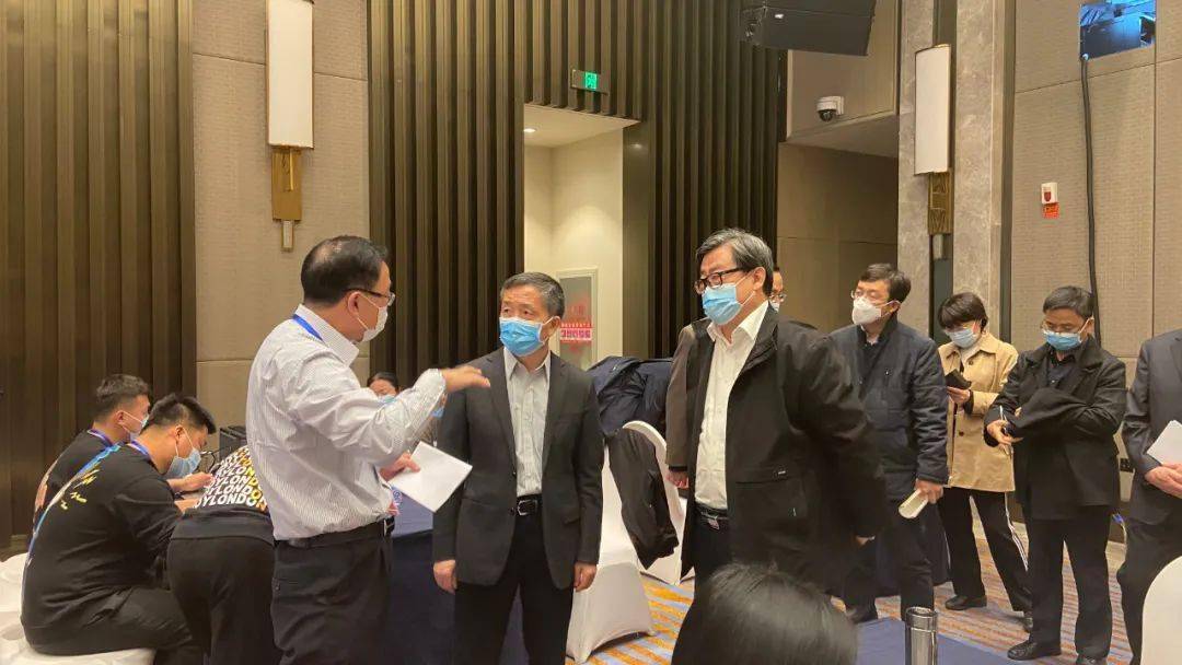 3月25日上午,国家疾病预防控制局副局长沈洪兵院士带领国家督导组一行