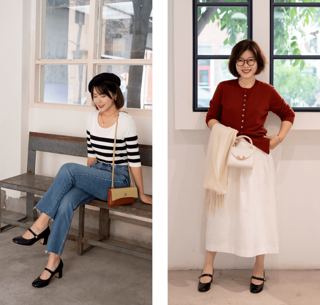 细节 Miss.L&H出品||给大家做一双减甜度加个性的高跟玛丽珍