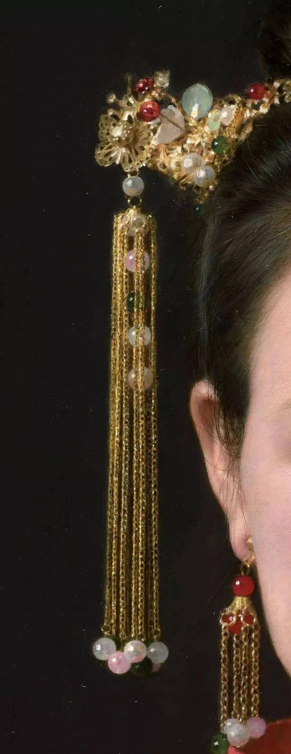 被称为下一个冷军超写实画家蔡杰的超高清美女震撼来袭