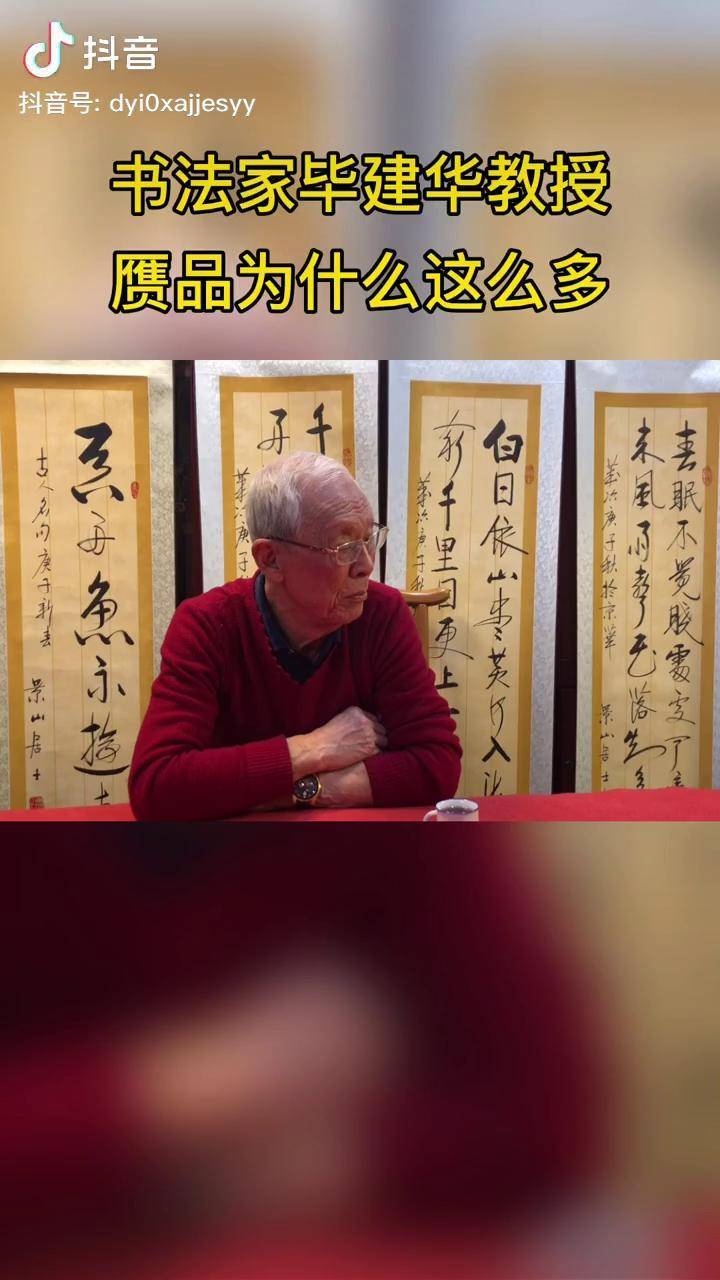 书法家毕建华书法中书协会员书法艺术拍卖行字画收藏建议收藏谁说书法