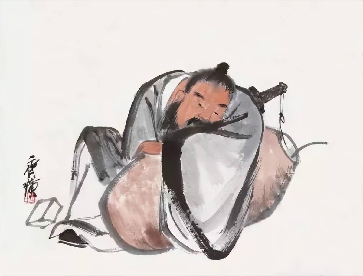 齐白石笔下的怪老头