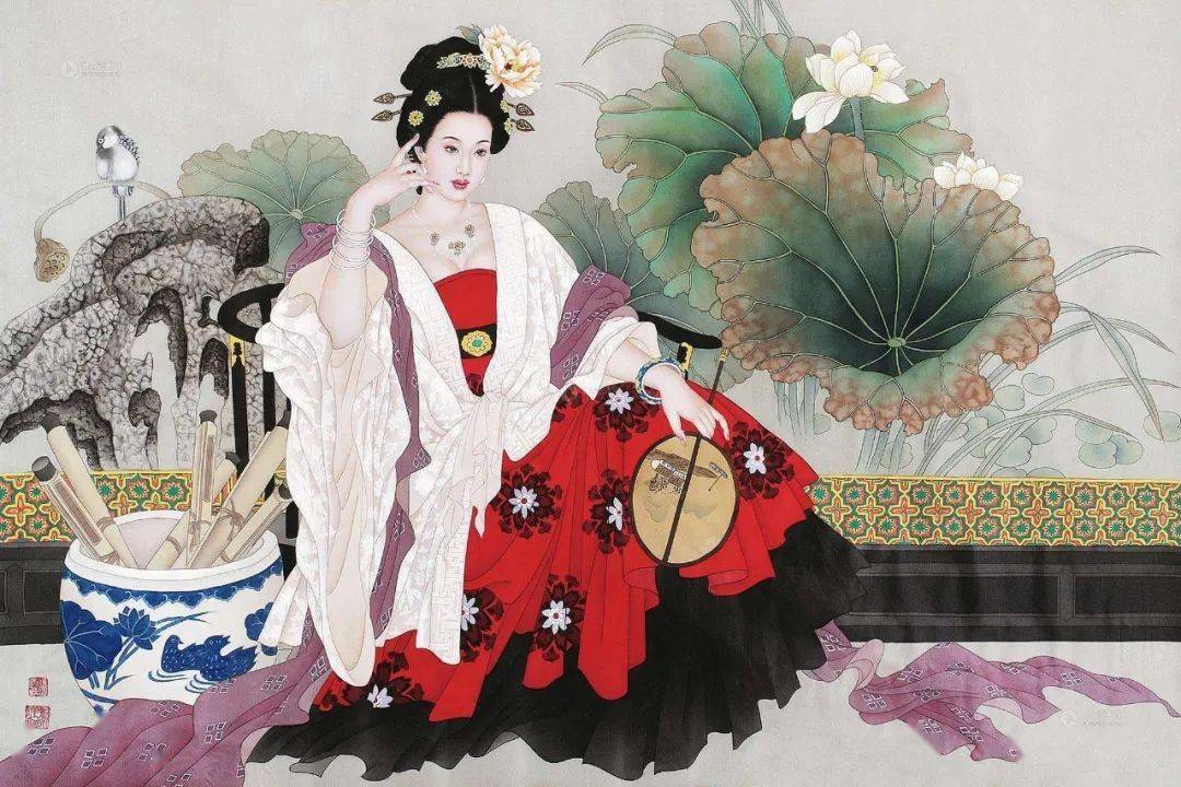 山河春意·十二花神系列| 中国四大美女，有两位是山西籍！ 化作