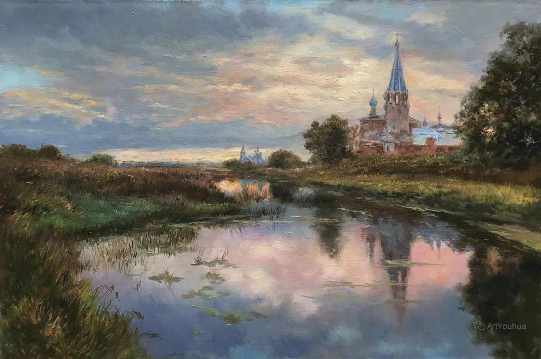 静物与风景,俄罗斯画家爱德华·帕诺夫作品欣赏_工作_绘画_现实主义