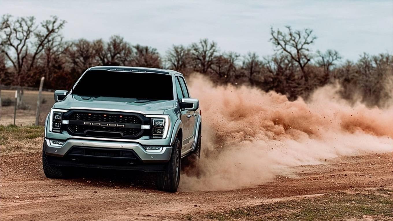 2022款f150roush650馬力的v8福特猛禽50l增壓引擎