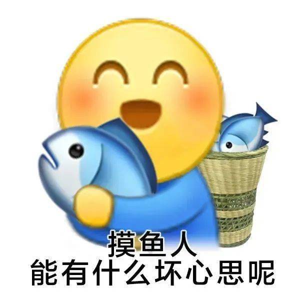 摸鱼表情包qq图片