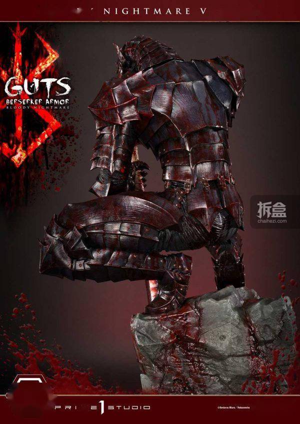 prime 1 studio 剑风传奇 格斯 guts 血型噩梦版 1/4雕像