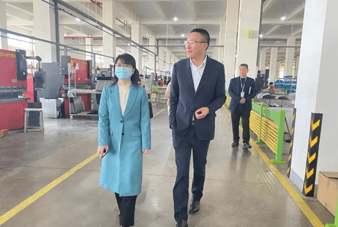 家电快讯嵊州市副市长王霞燕一行莅临普森调研指导