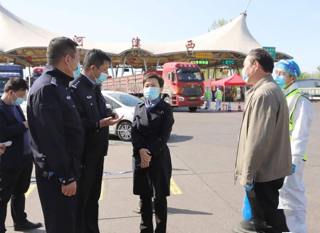 郝红霞检查节前疫情防控工作_相关_河津市_部门