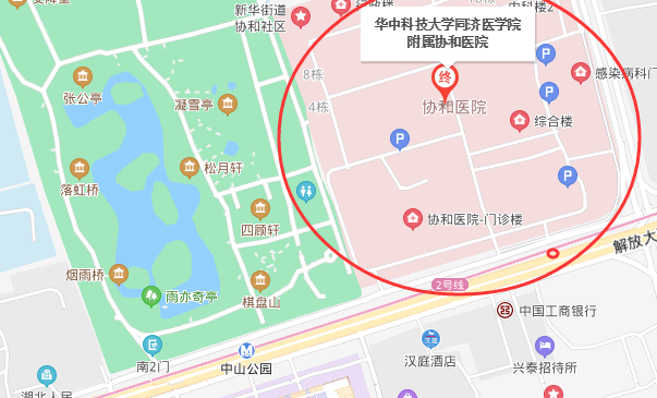 北京协和医院地图图片