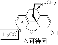 吗啡3位甲醚衍生物;代谢物—吗啡,n-去甲基可待因,去甲吗啡,氢化