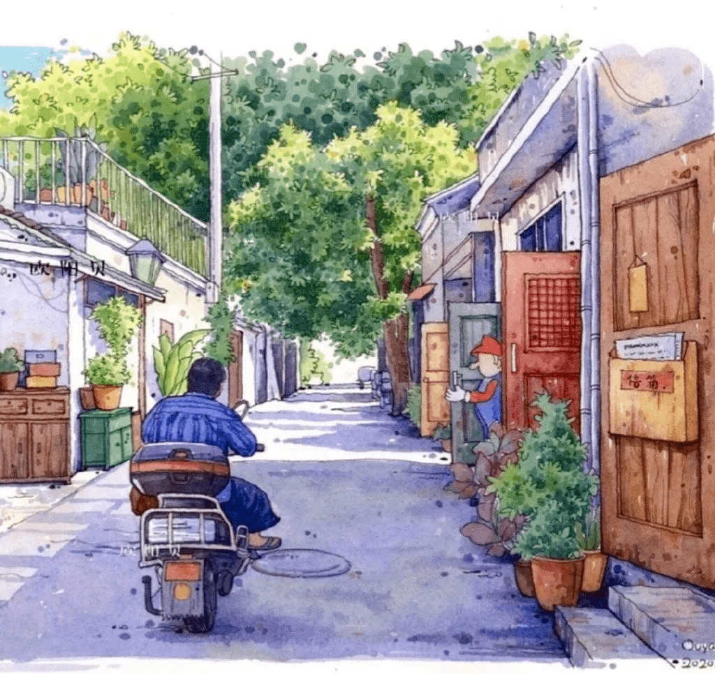 95后小姐姐教你画清新唯美的钢笔淡彩张张惊艳这干货我跪着收藏了