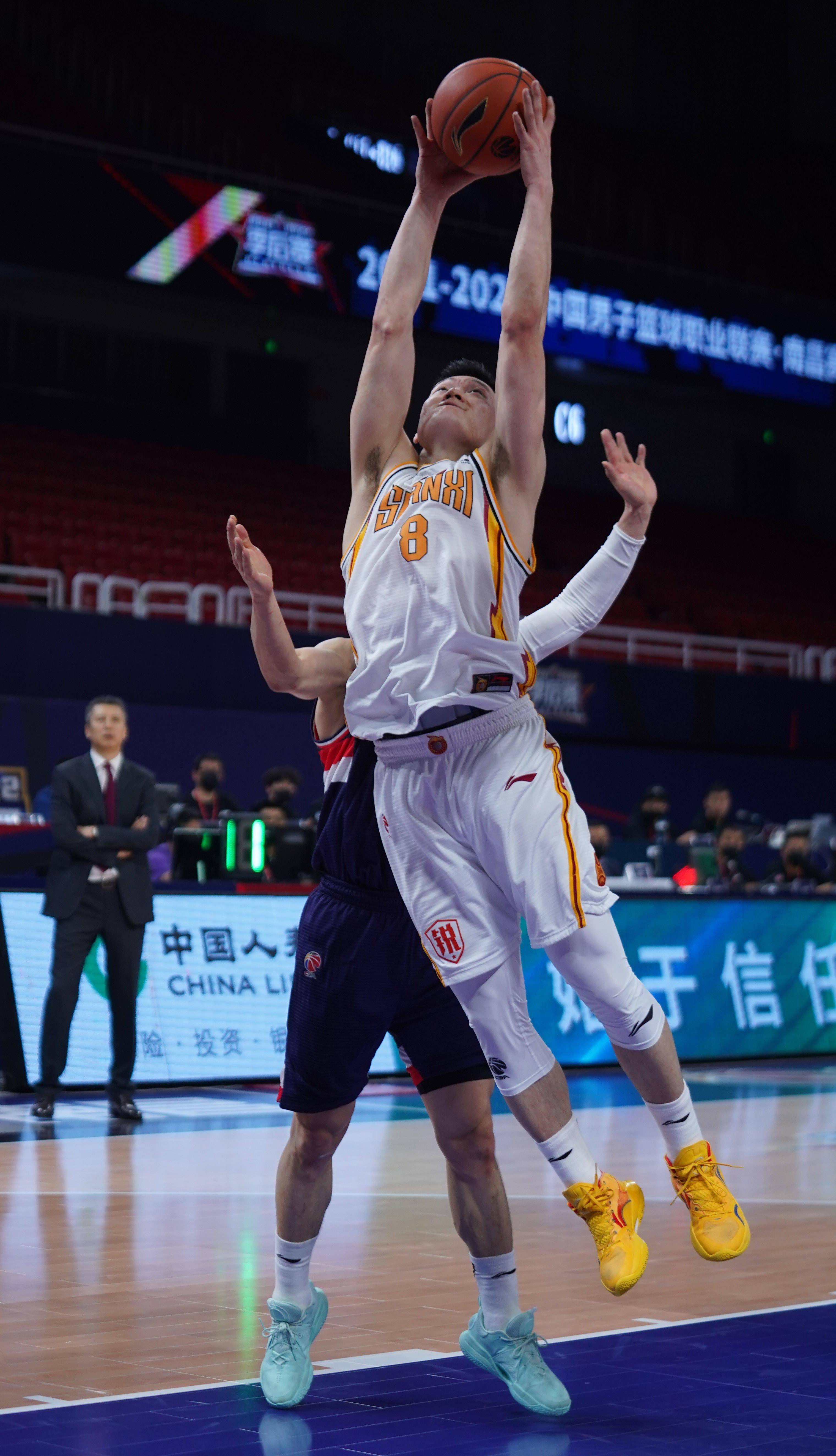 篮球——cba季后赛:时代中国广州胜山西汾酒股份_球员_新华社_1