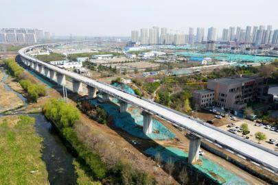 黄台联络线长龙飞架