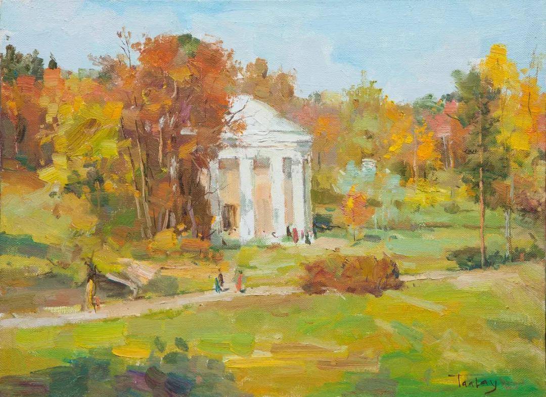 塔莱贝克的大型风景画作品欣赏