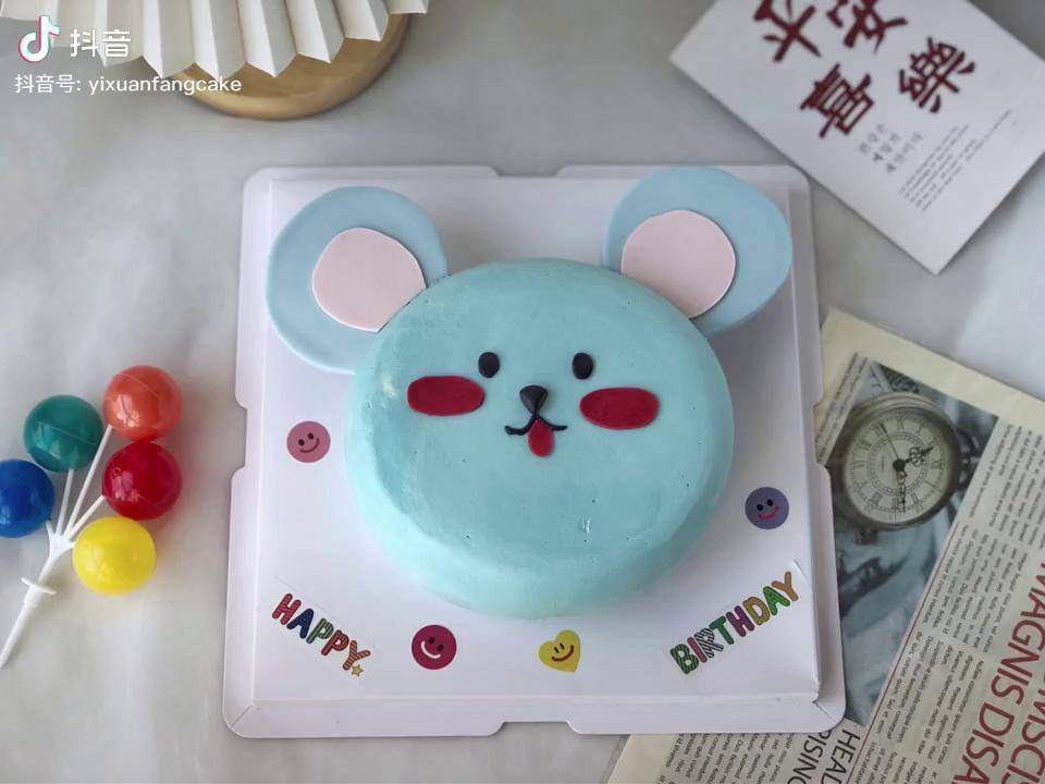 烘焙培训 天津生日蛋糕 蛋糕培训 老鼠蛋糕