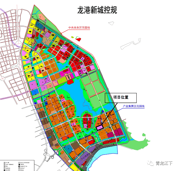 龙港新区规划图高清图片