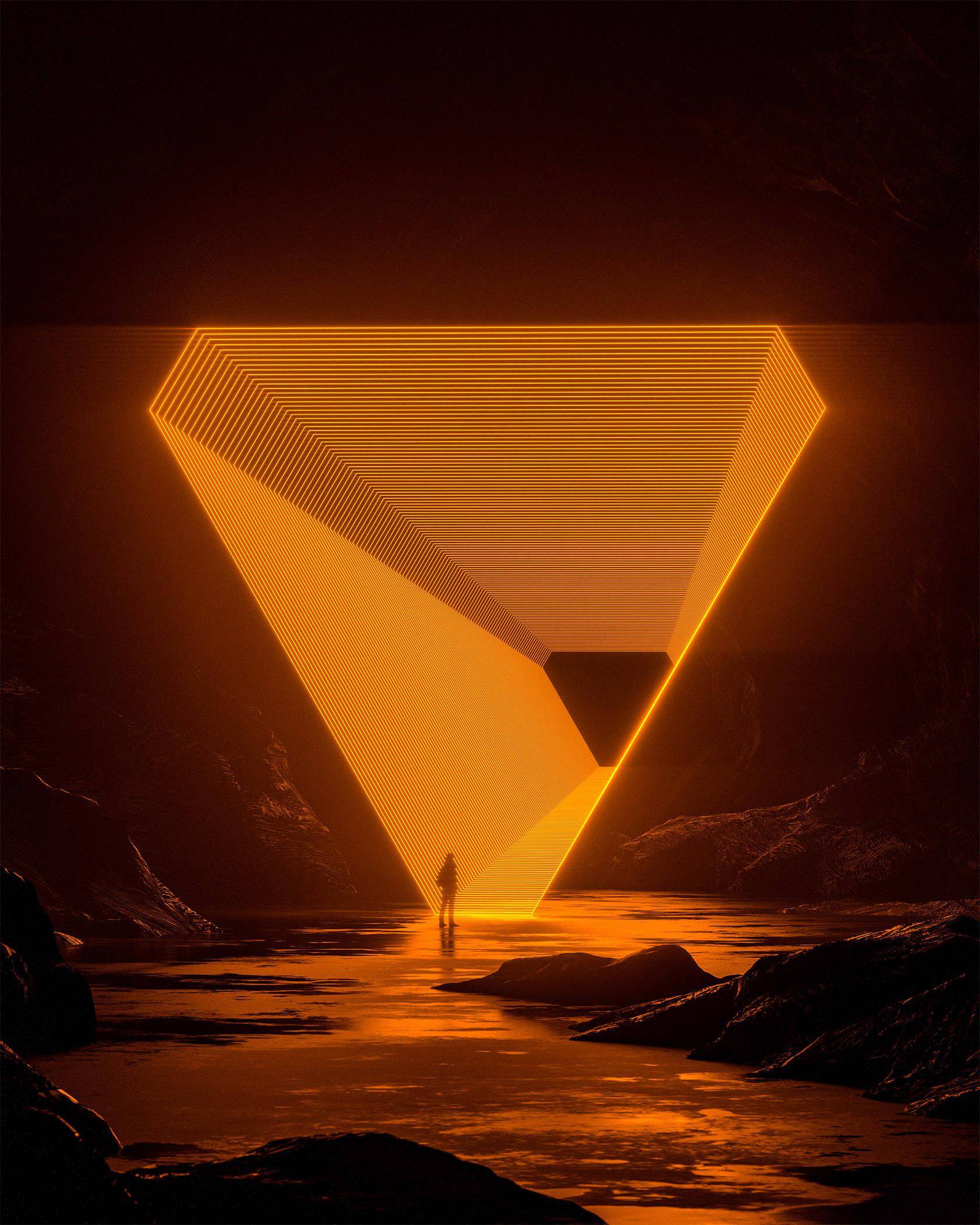 ryanhawthorne科幻风格概念插画设计