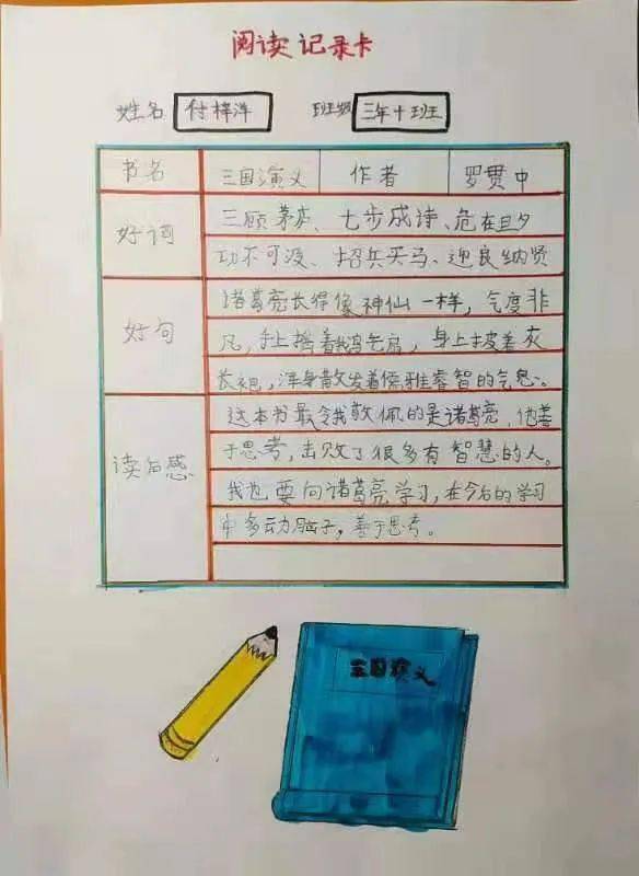 一幅幅精美的手抄报是学生们对于阅读的热爱.