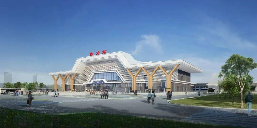 黑龙江省铁力市火车站图片