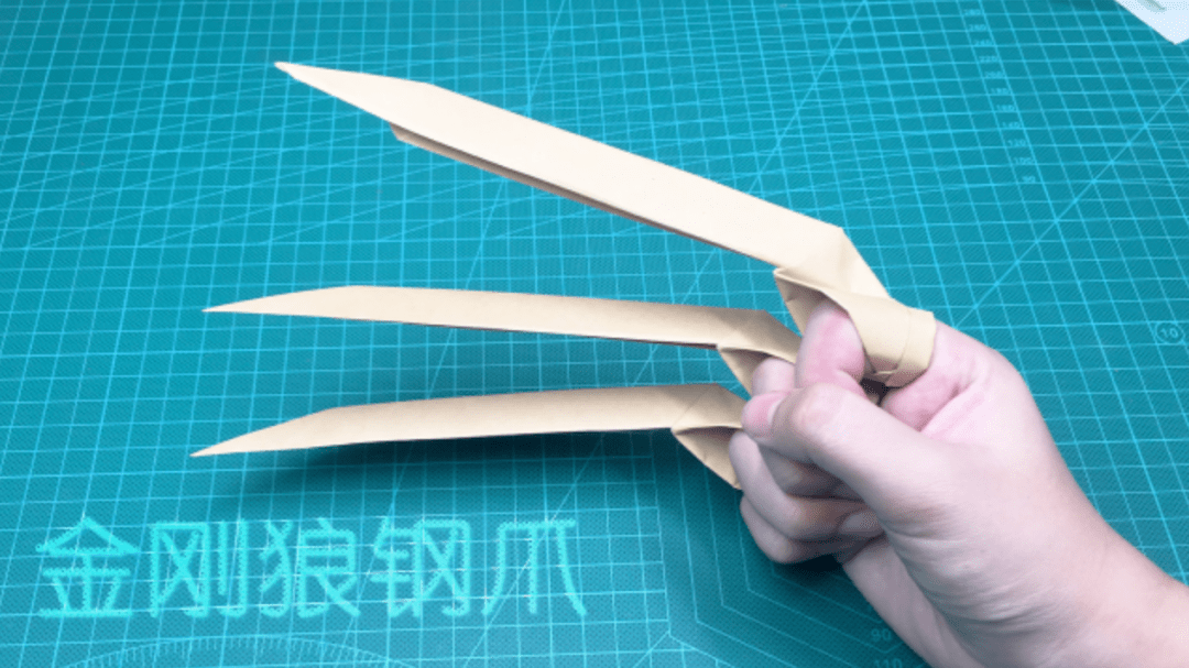折爪子的方法手工爪子图片