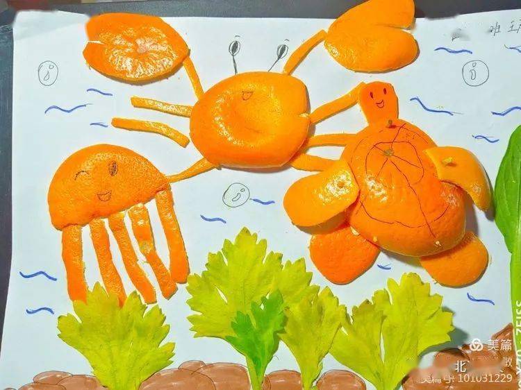 蔬果的联想绘画四年级图片