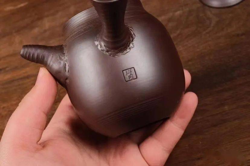 好器清仓 | 日本舶来 万古烧侧把壶,简约大气,泡茶好帮手!