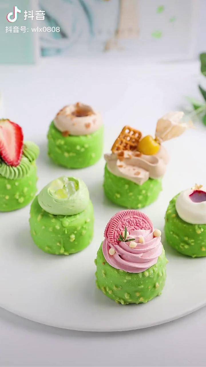 随手抓住一抹绿便是整个夏天夏天创意甜品好吃到爆抹茶控异常满足dou