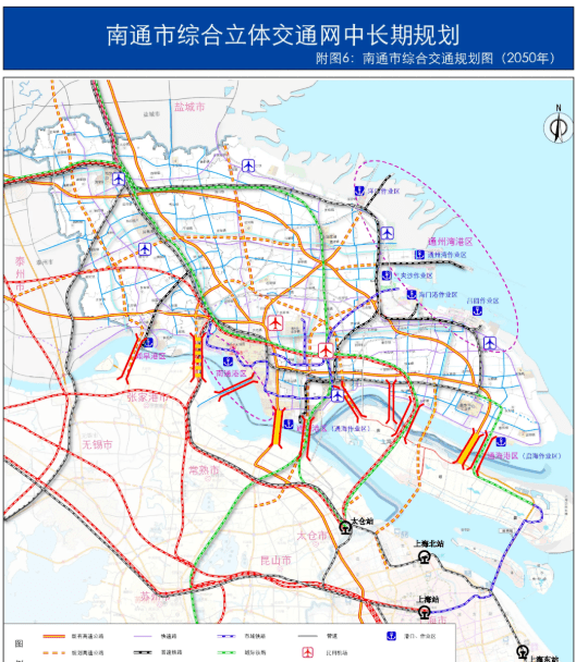 南通新机场位置地图图片