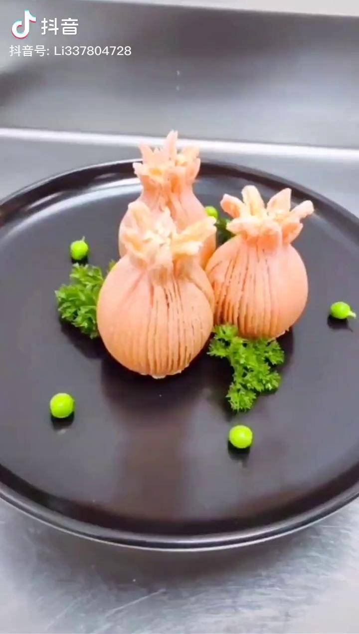 口感排酥像形石榴酥制作面点学徒上手抖音美食创作人酥点排酥dou小