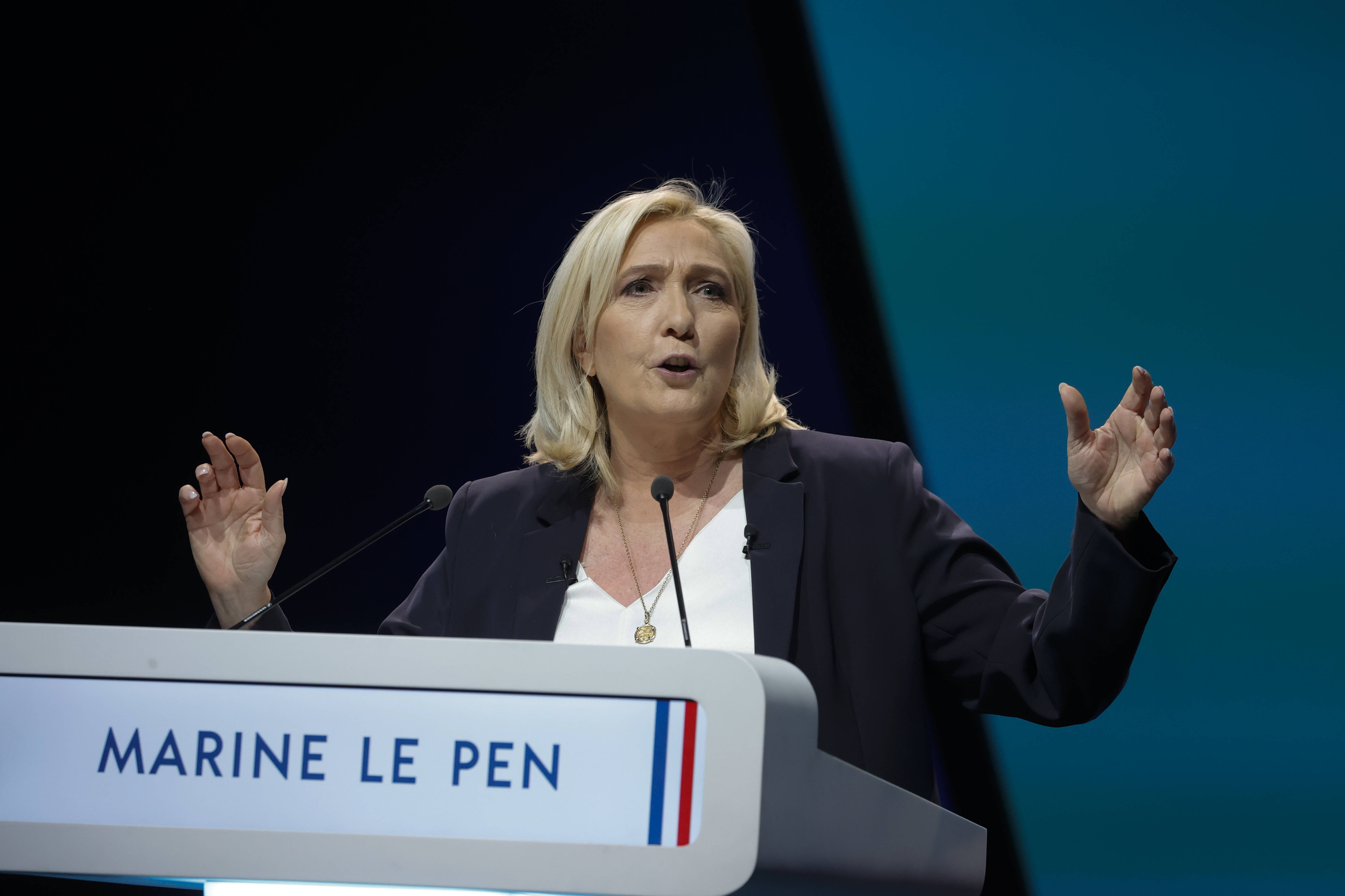 总统大选折射"法国困境"_马克龙_玛丽娜·_新华社