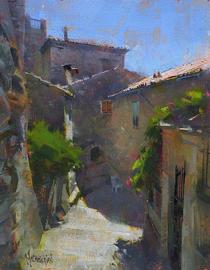 加拿大画家詹妮弗麦克克里斯汀油画作品中光线是永远的主题