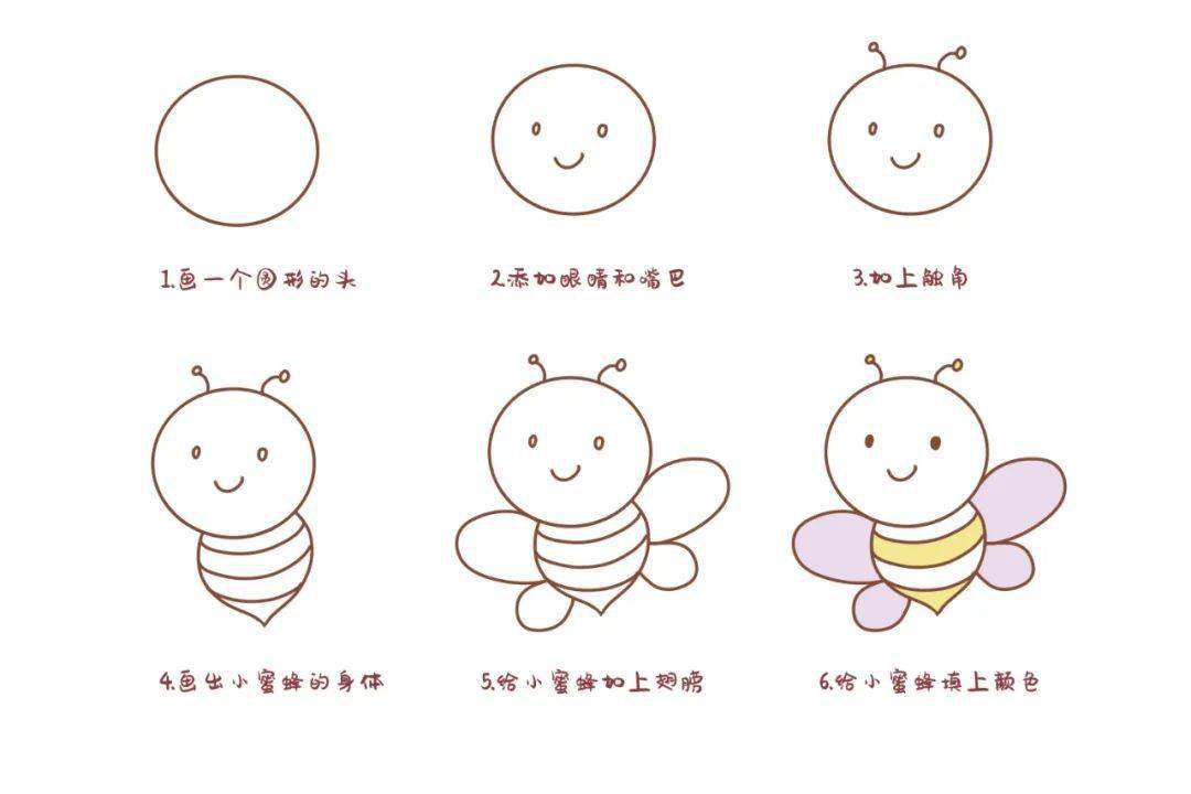 超实用幼儿园简笔画合集_美味_小狗汪汪_小猪哼哼