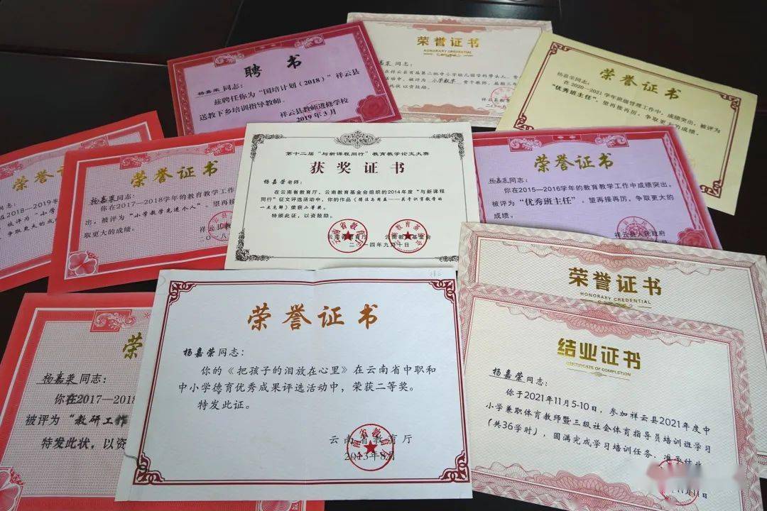 【"学做"活动】爱岗敬业模范——杨嘉荣_祥云_教学_小学教师