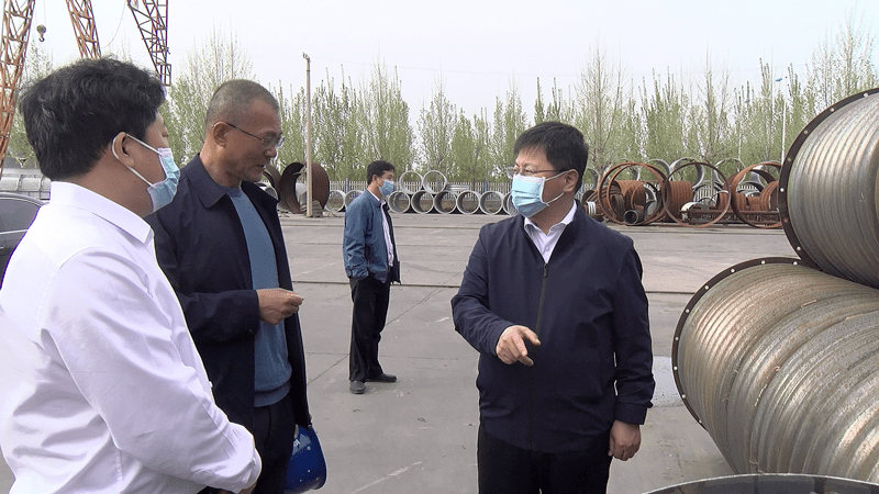 创建】县长王桂冰深入企业走访调研帮助企业纾困解难_武邑_园区_发展