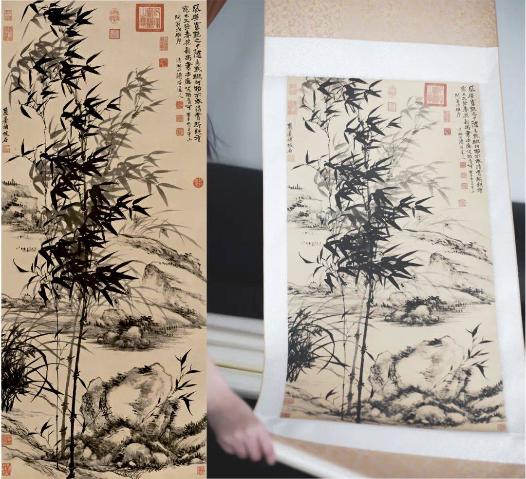 价值相结合,赋予了这些古画新的当下意义,这在中国书画界是极其罕见的