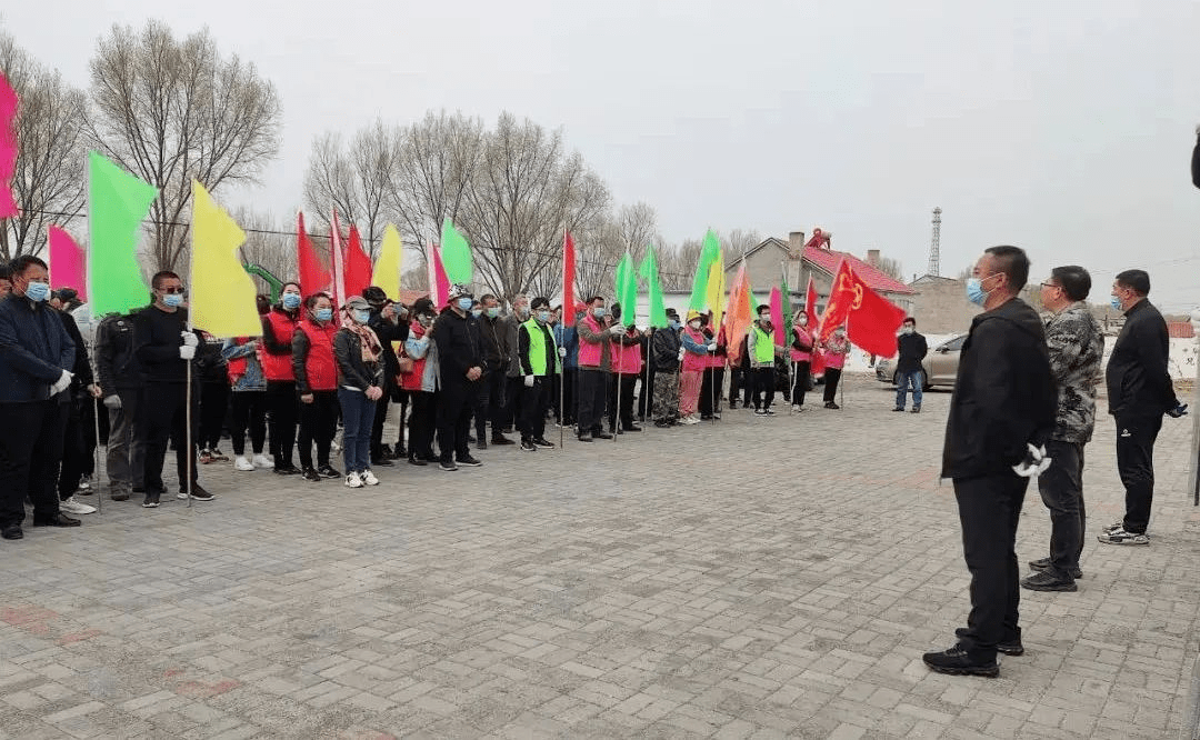 基层动态科左中旗巴彦塔拉镇开展文明健康绿色环保志愿服务系列活动