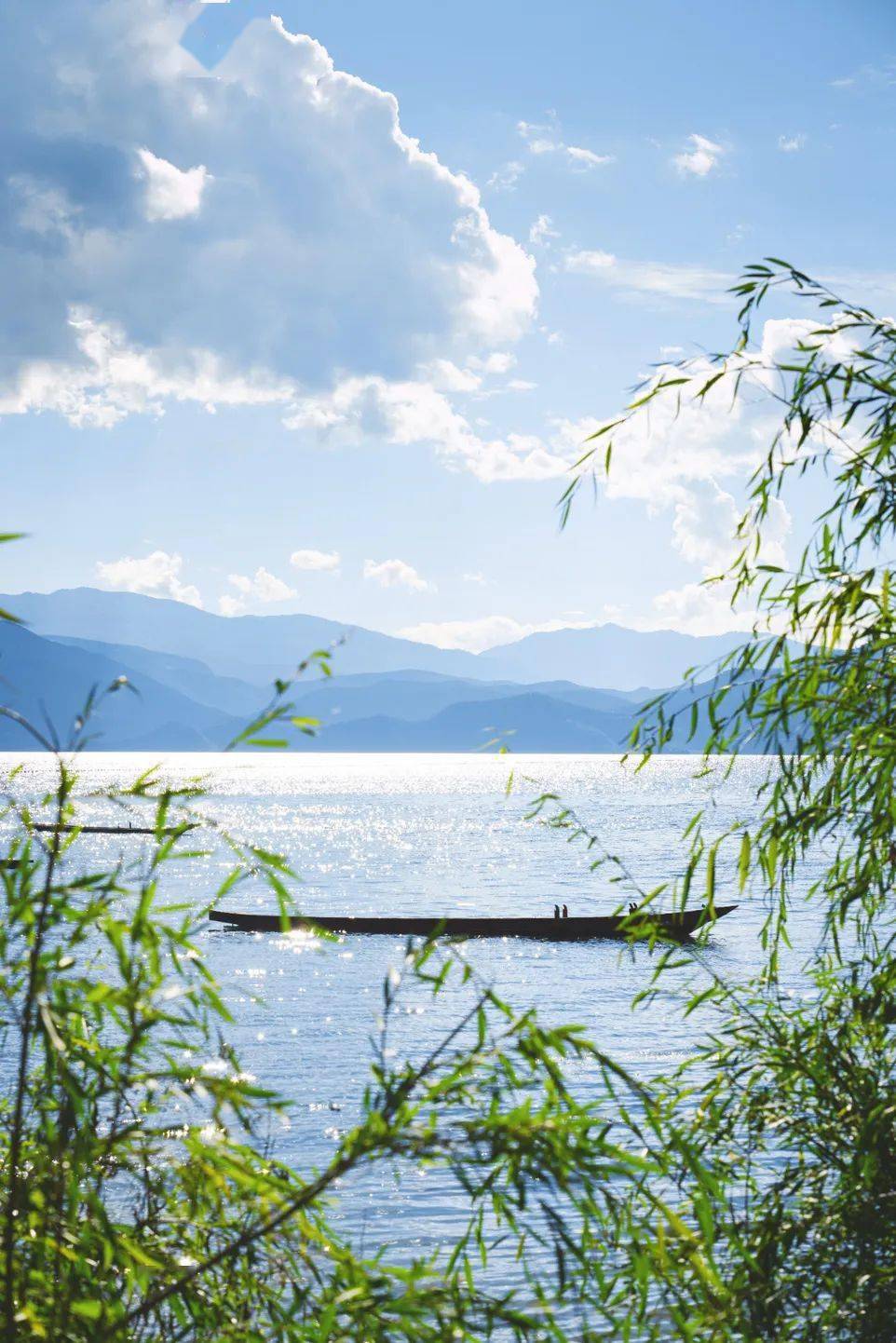 如果没有疫情,此刻我会在泸沽湖_山色_湖水_阳光