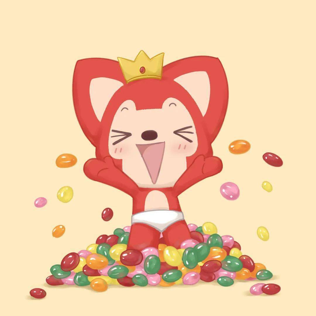 狸吃吃好吃又好玩的彩虹糖