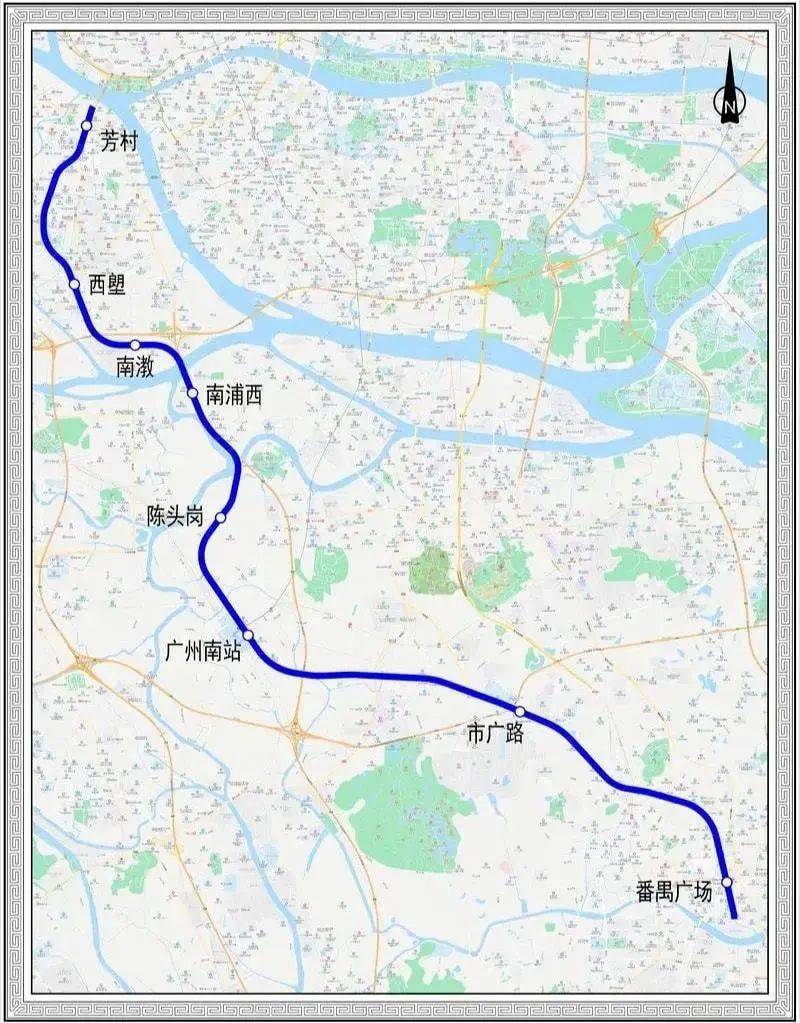 公佈了廣州11條在建地鐵最新進度這條線路開展運營調試