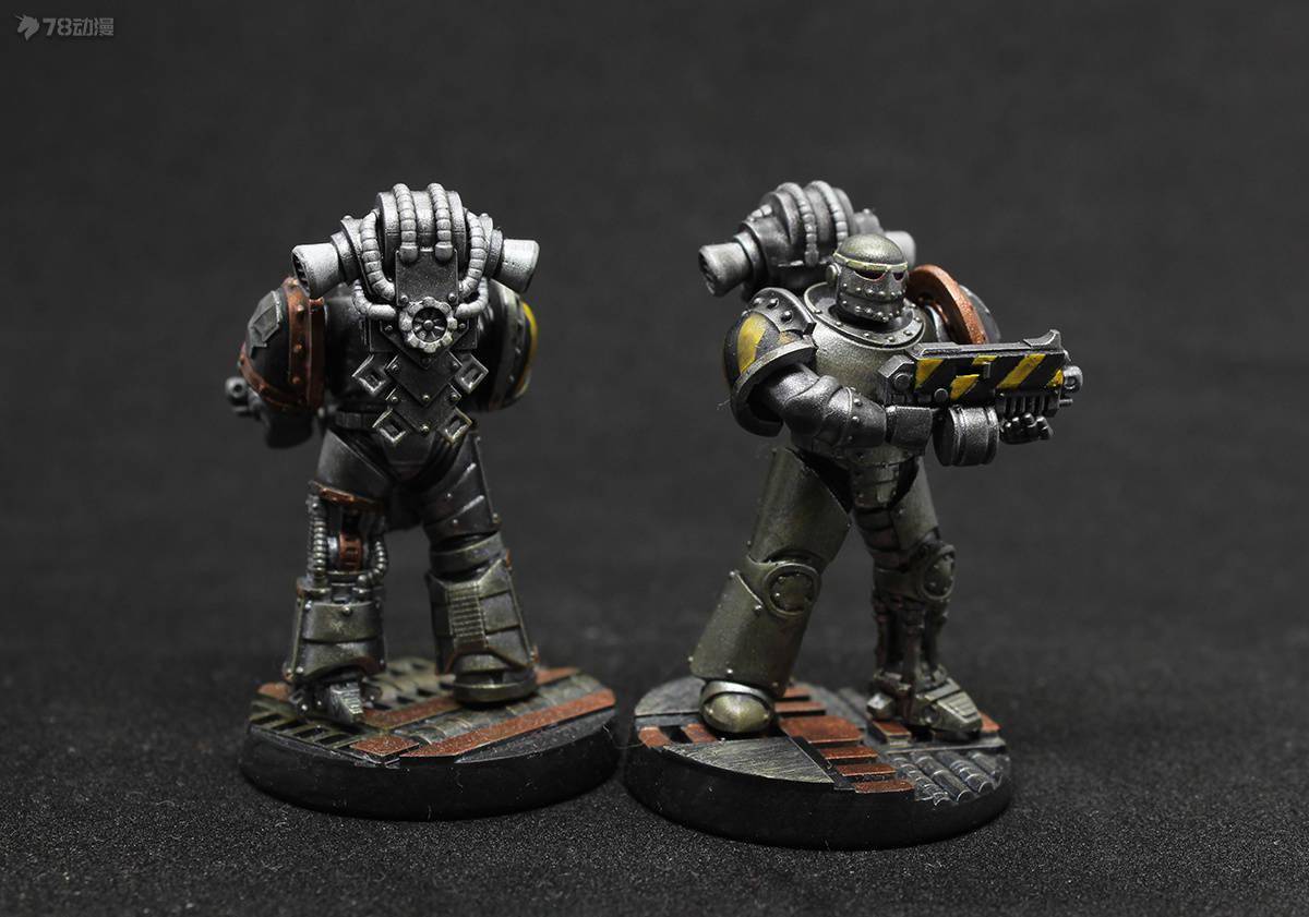 模玩秀战锤40k钢铁勇士棋子