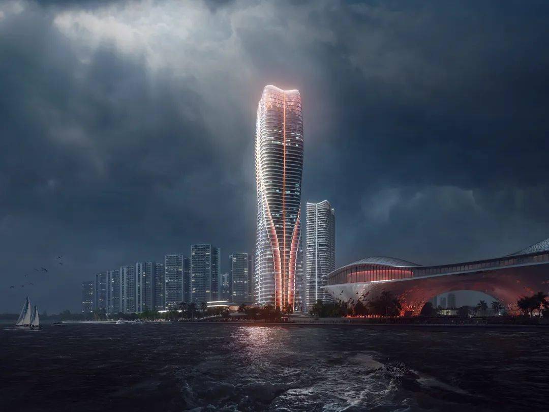 268米大湾区超高塔楼揭晓华南海滨高层设计竞赛方案10design
