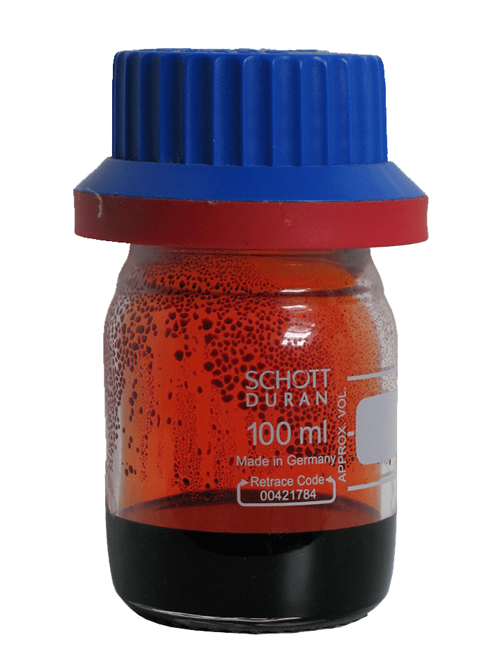 瓶装液溴 ©wikipedia在其他的非金属元素中,硼