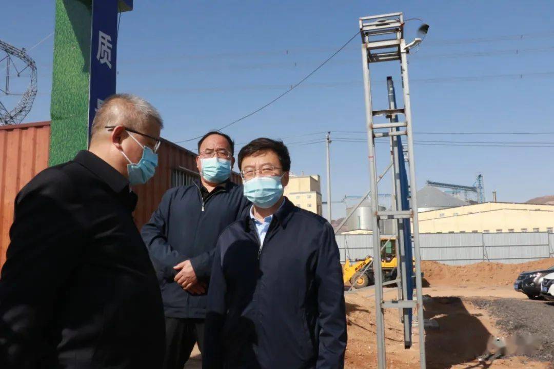 宁武县委书记高建文调研项目建设疫情防控安全生产工作