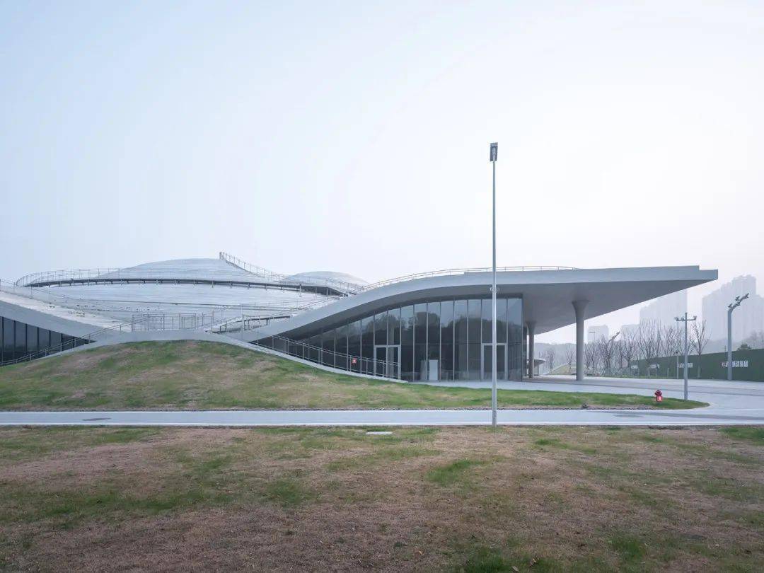 地景建筑武汉琴台美术馆大舍建筑